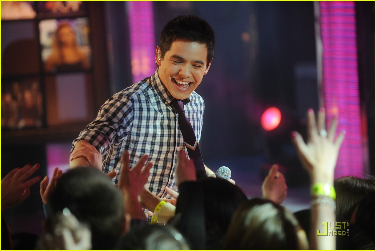 David Archuleta Takes Over TRL