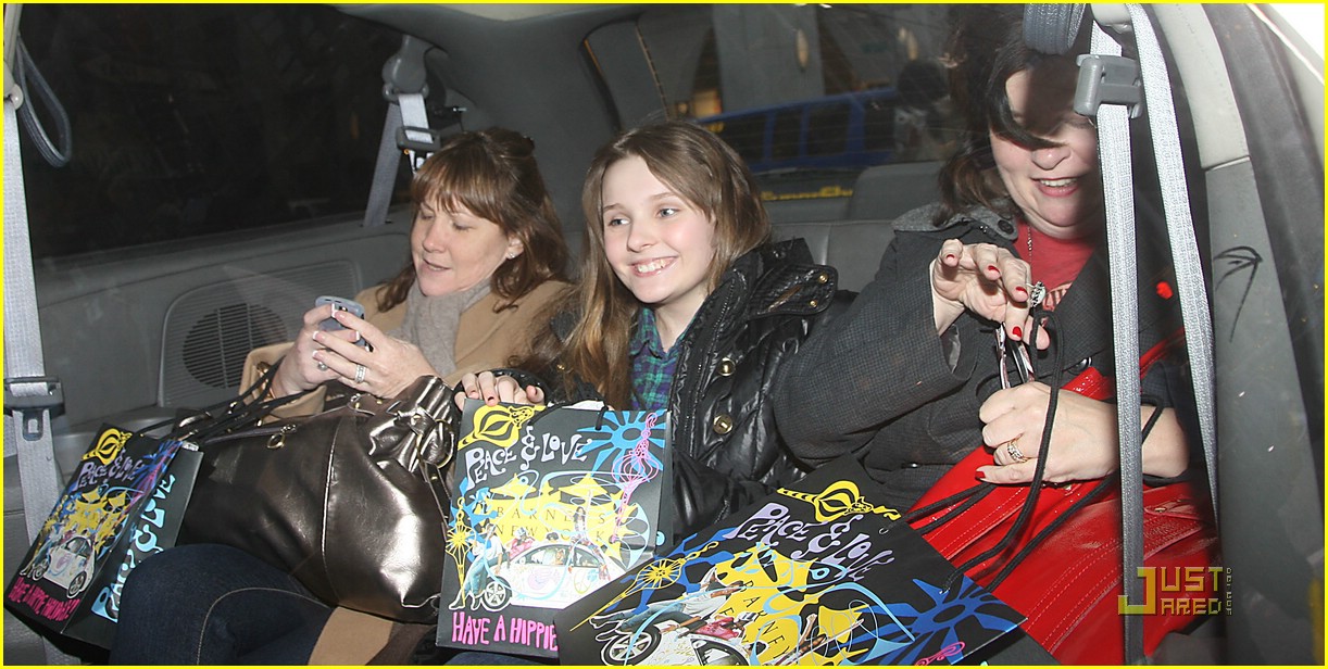 Abigail Breslin is a Barney's Shopper