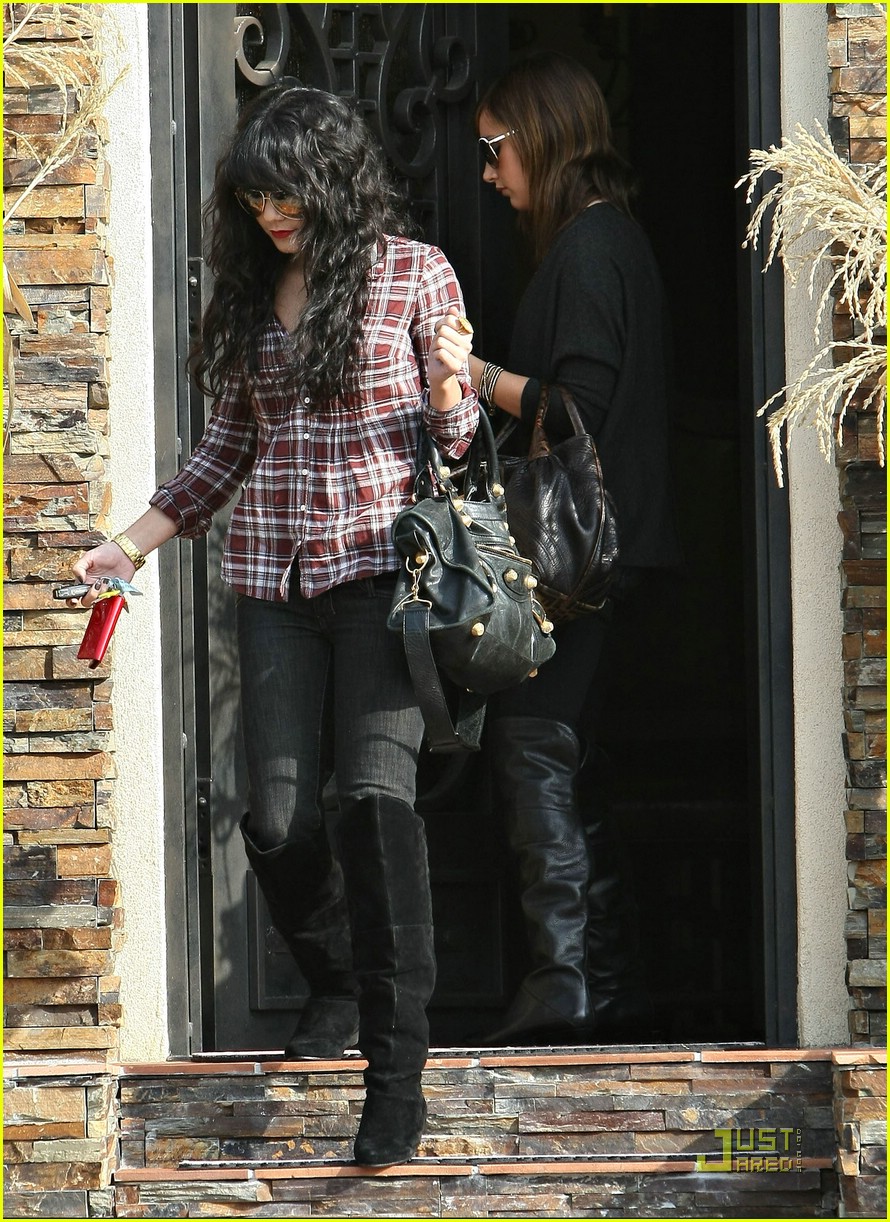 Vanessa Hudgens is Plaid Pretty