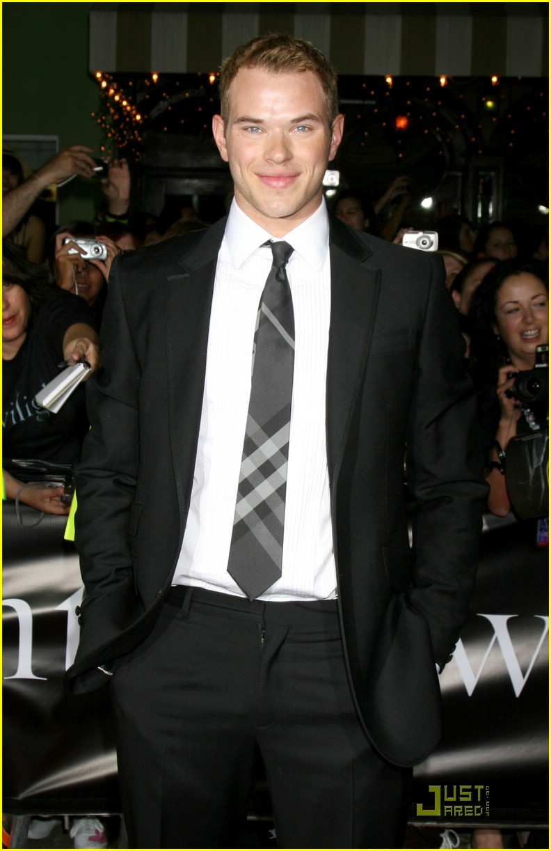 Kellan Lutz Lights Up Twilight in Burberry