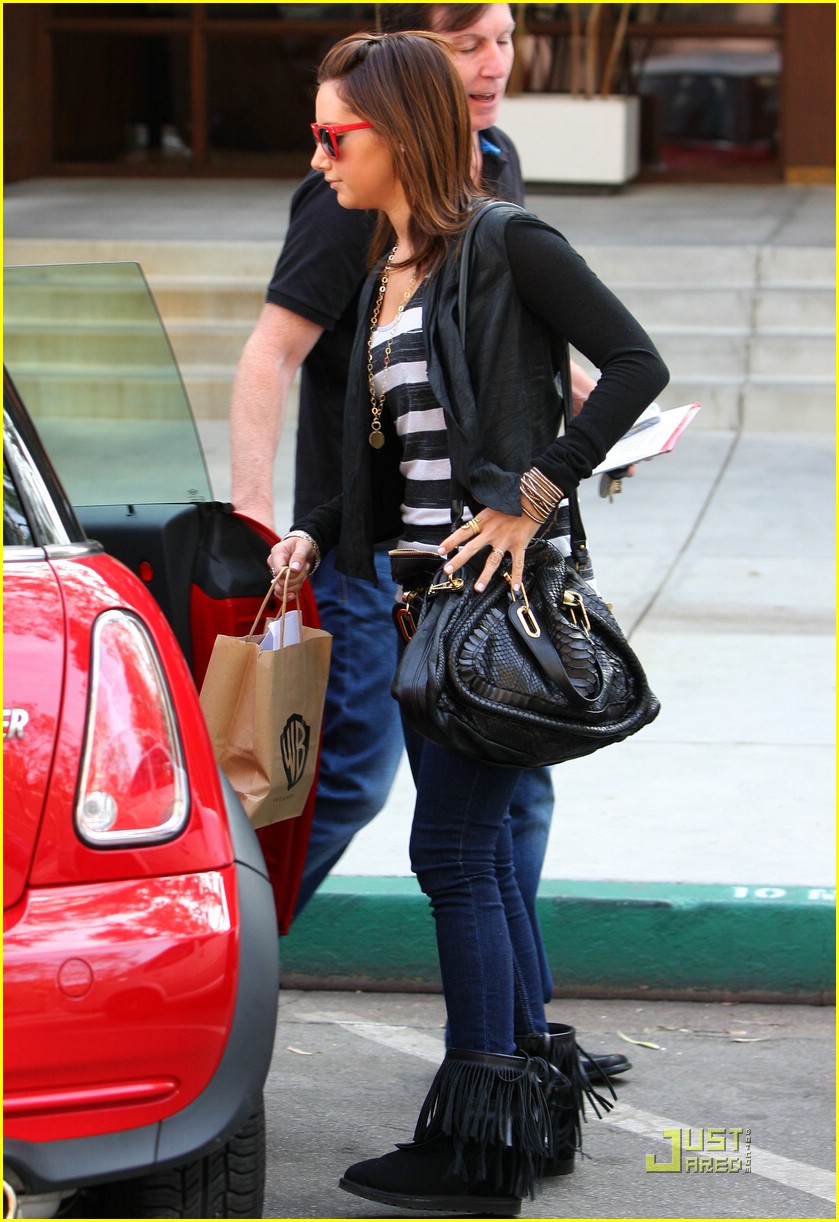 Ashley Tisdale is Ray-Ban Red