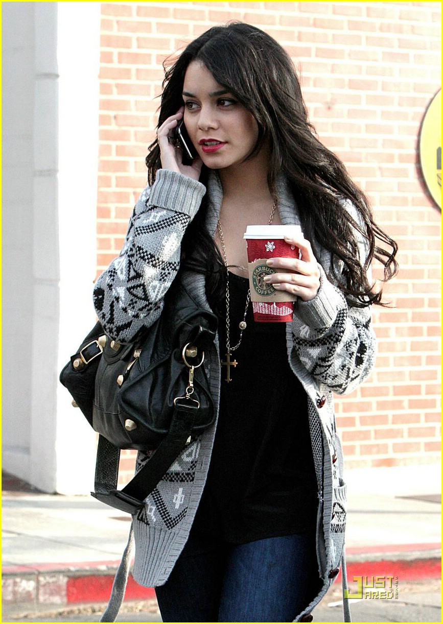 Vanessa Hudgens is Starbucks Sweet