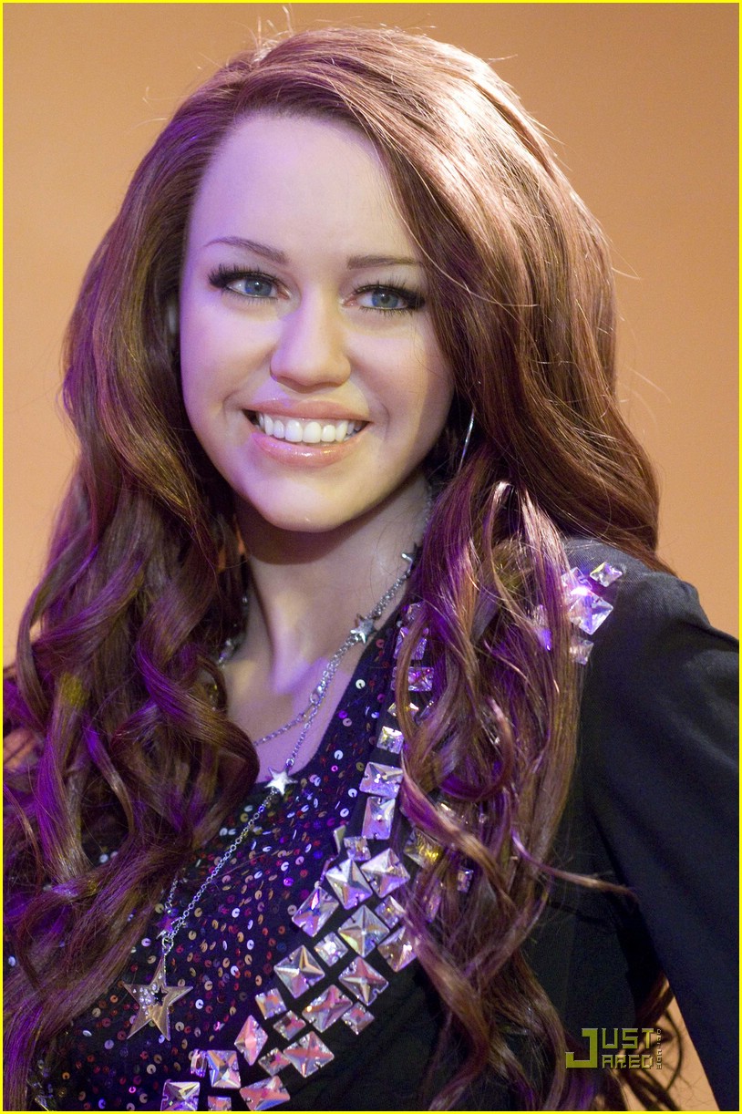 Miley Cyrus Gets Waxy in Washington DC