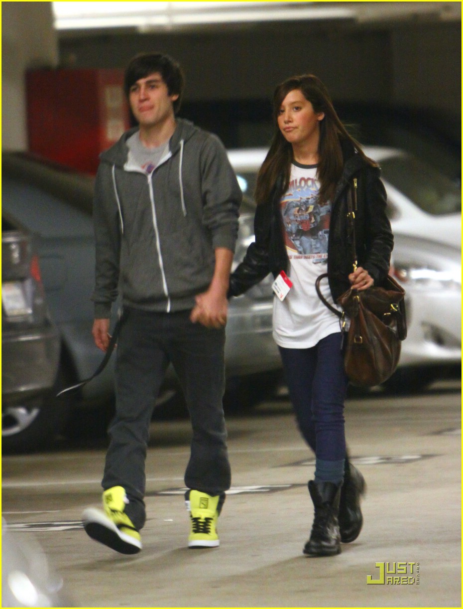Ashley Tisdale & Jared Murillo Hit Up Hospital 