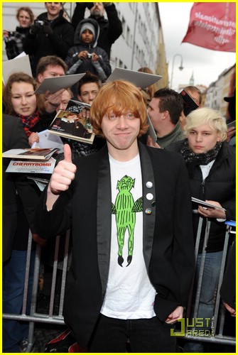 Rupert Grint Premieres 'Cherrybomb'