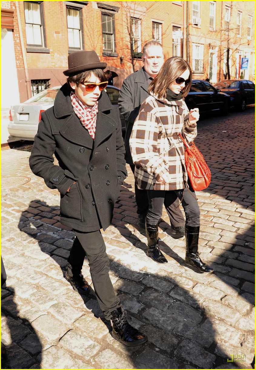 Joe Jonas & Camilla Belle: Sunday Stroll