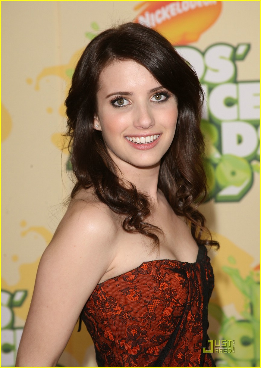 Emma Roberts: Radiant in Ruby