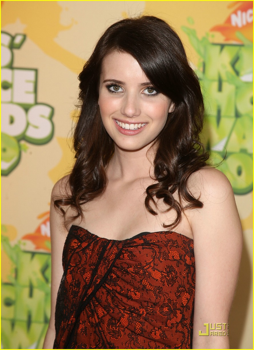 Emma Roberts: Radiant in Ruby