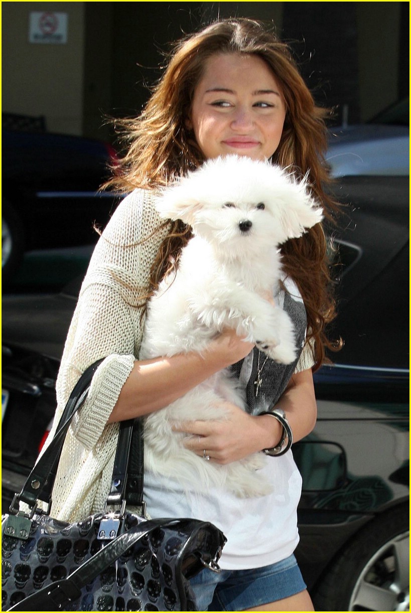 Miley & Sofie Cyrus: Sunday Stroll