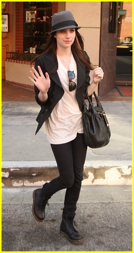 Emma Roberts is Fedora Fierce