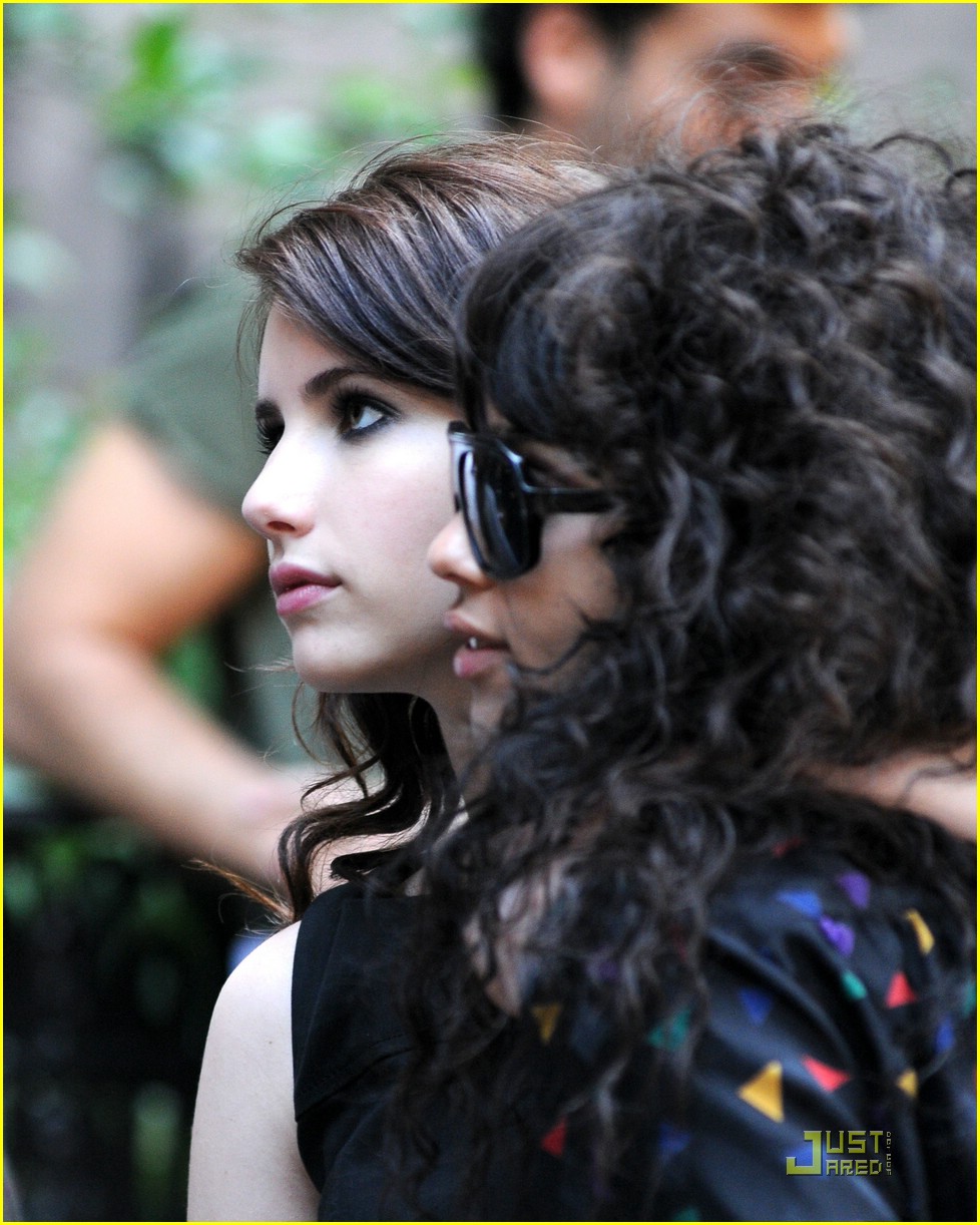 Emma Roberts is a Lollipop Lover