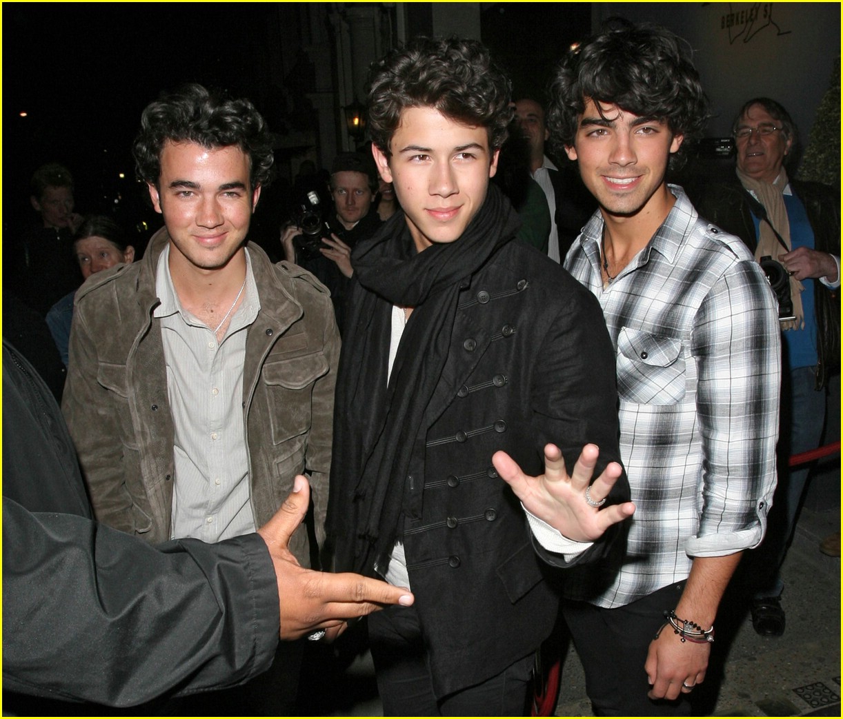 The Jonas Brothers are Nobu Nice