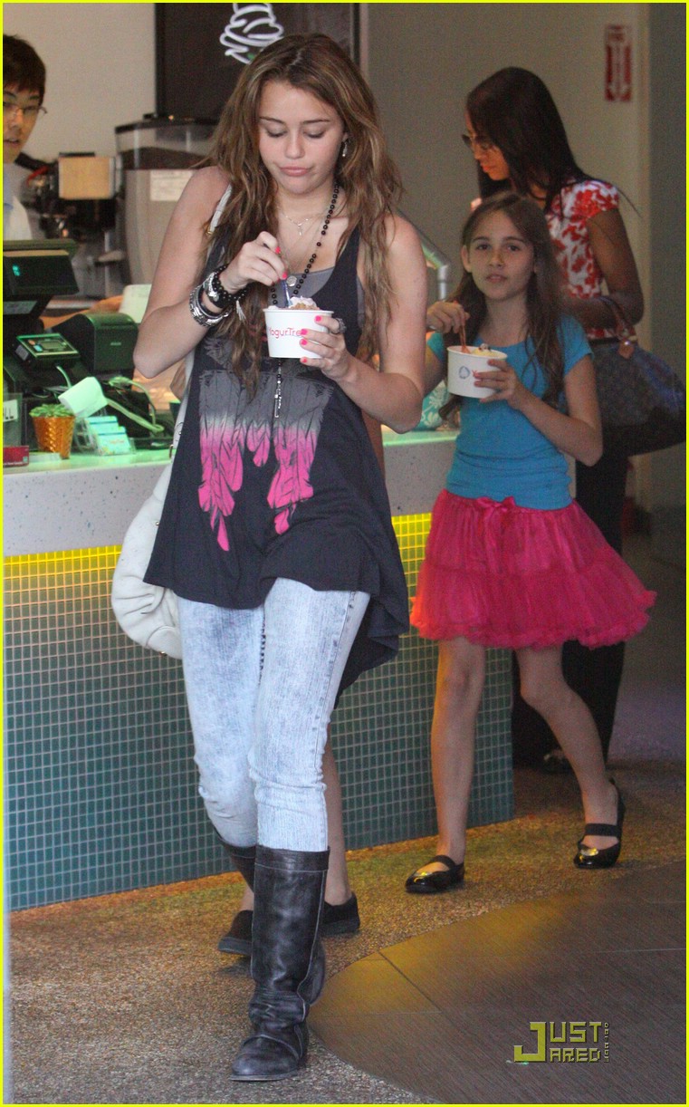 Miley Cyrus: YogurTree is Yummy!