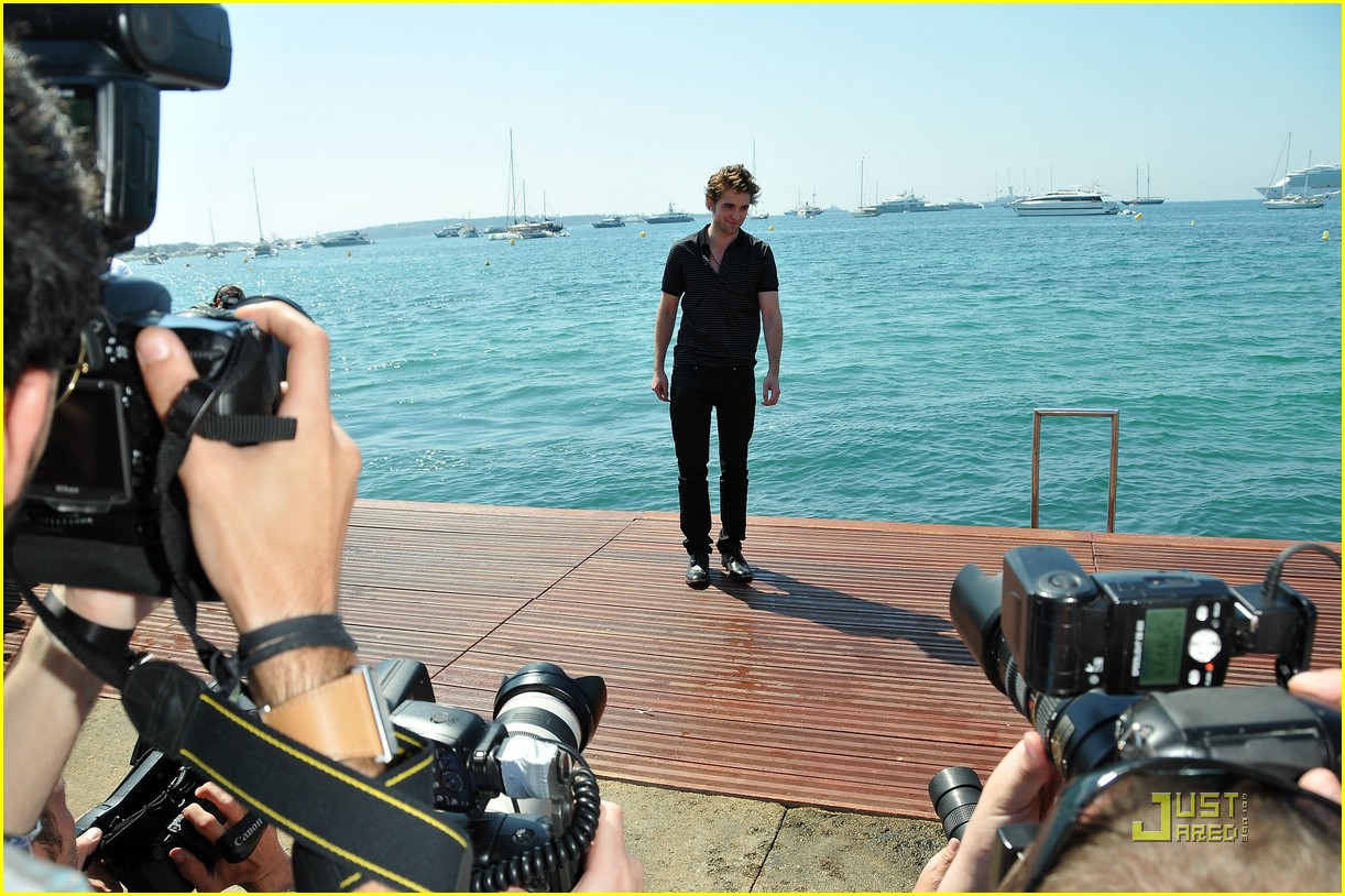 Robert Pattinson is Cannes Cute