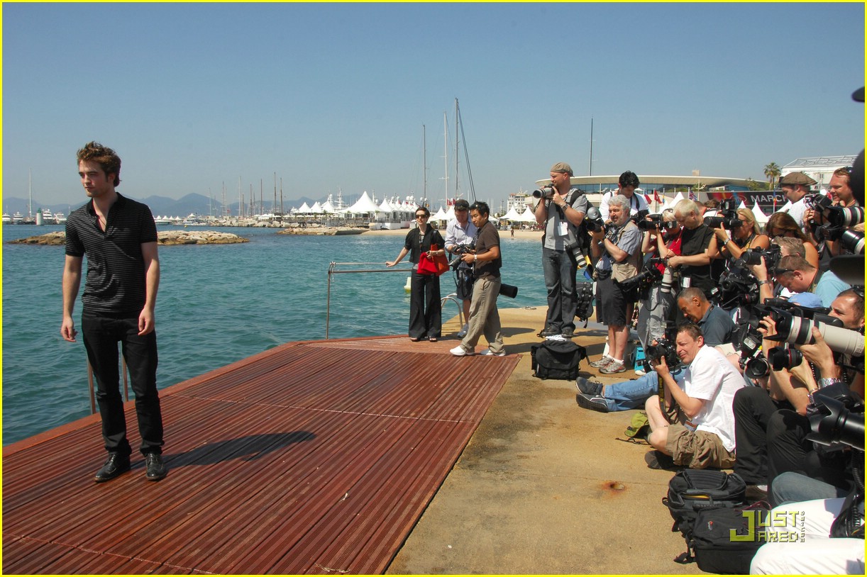 Robert Pattinson is Cannes Cute