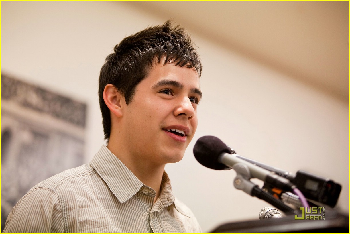 David Archuleta Speaks for Children Uniting Nations