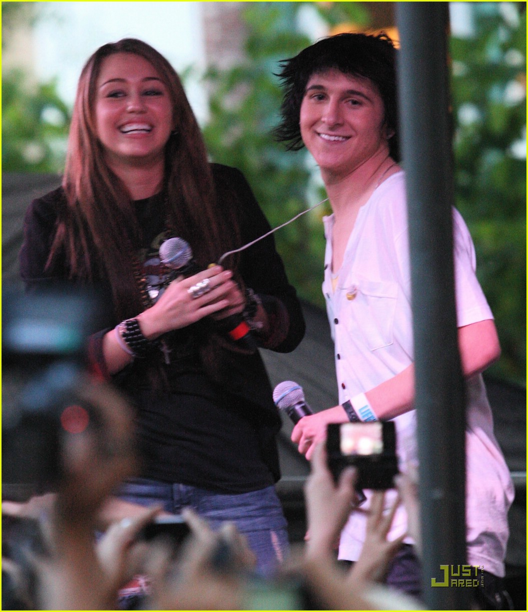 Miley Cyrus Rocks with Mitchel Musso