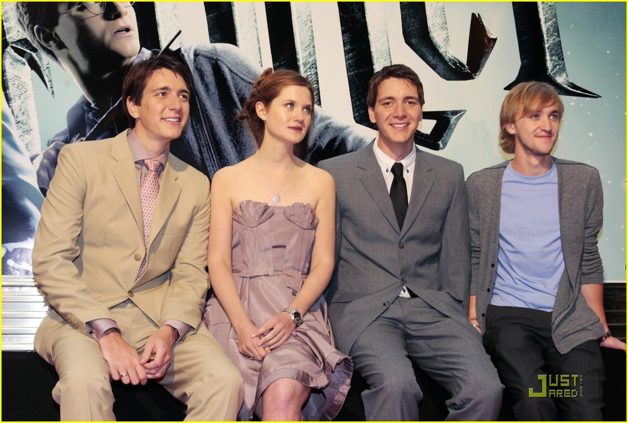 Bonnie Wright Premieres Harry Potter in Paris