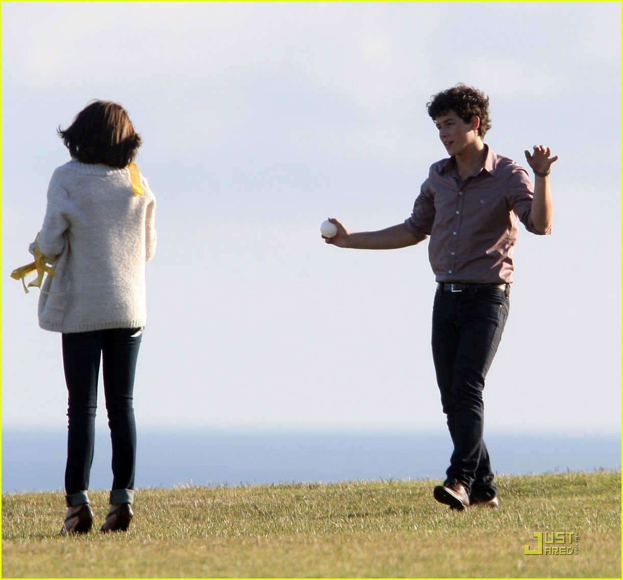 Selena Gomez & Nick Jonas: Wiffle Ball Buddies