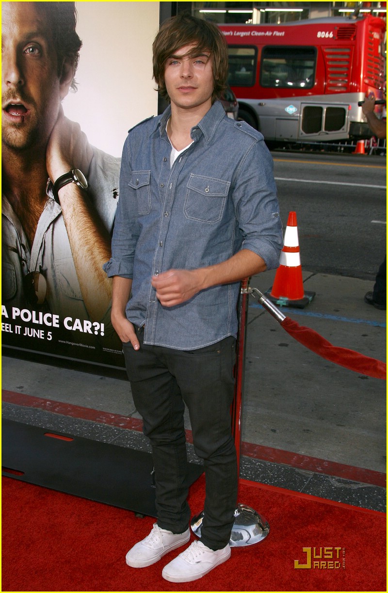Zac Efron Has a Hangover