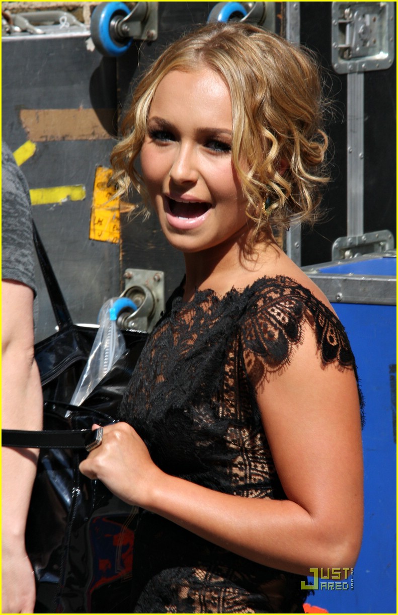 Hayden Panettiere: Lacy for Letterman