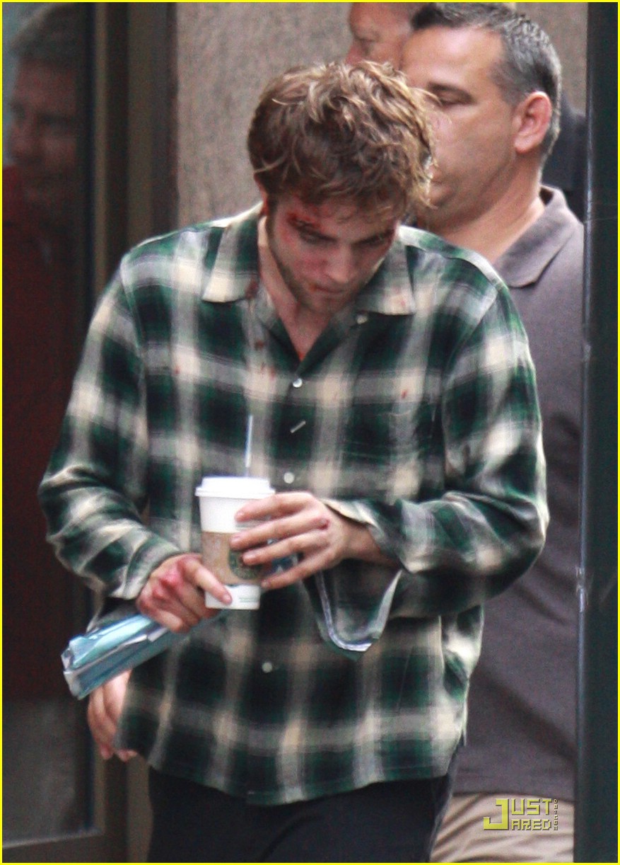 Robert Pattinson is a Bloody Boy
