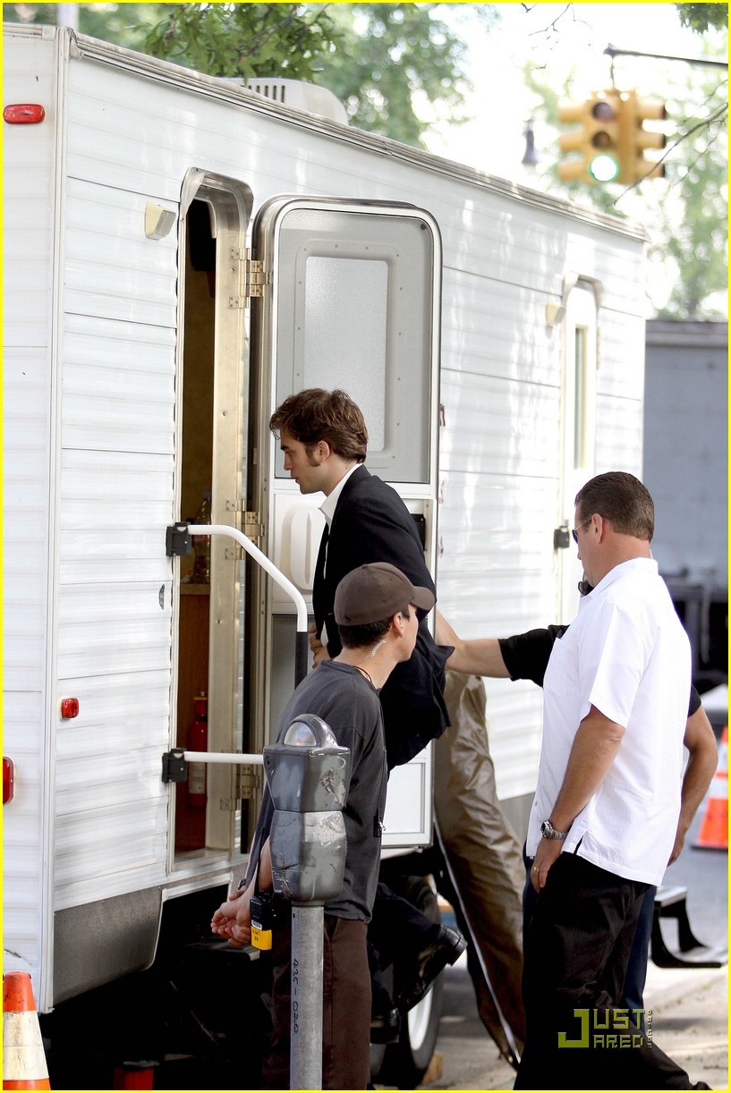 Robert Pattinson Suits Up