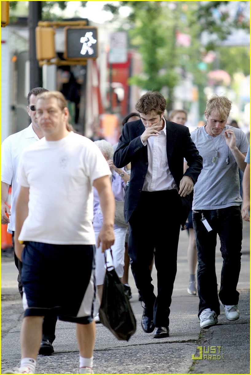 Robert Pattinson Suits Up