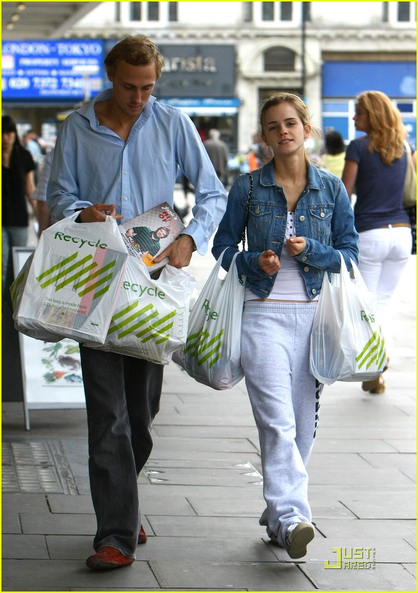 Emma Watson & Jay Barrymore Couple Up
