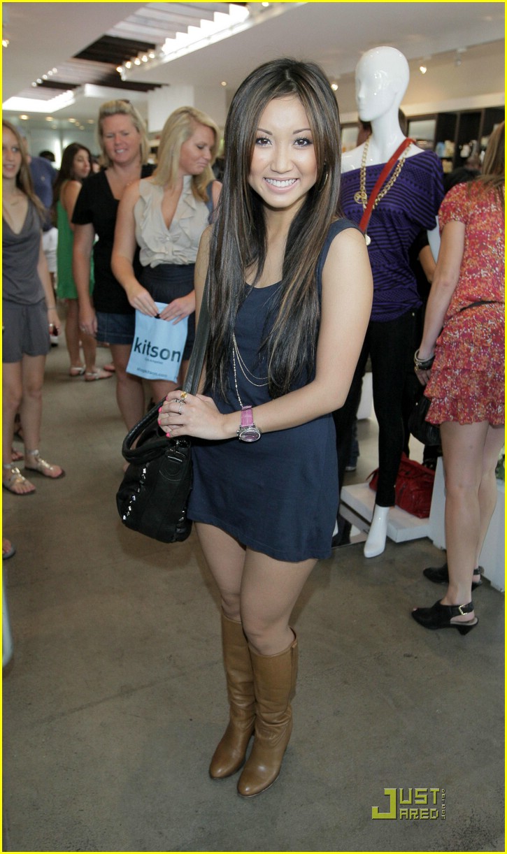 Brenda Song Bares Her Back