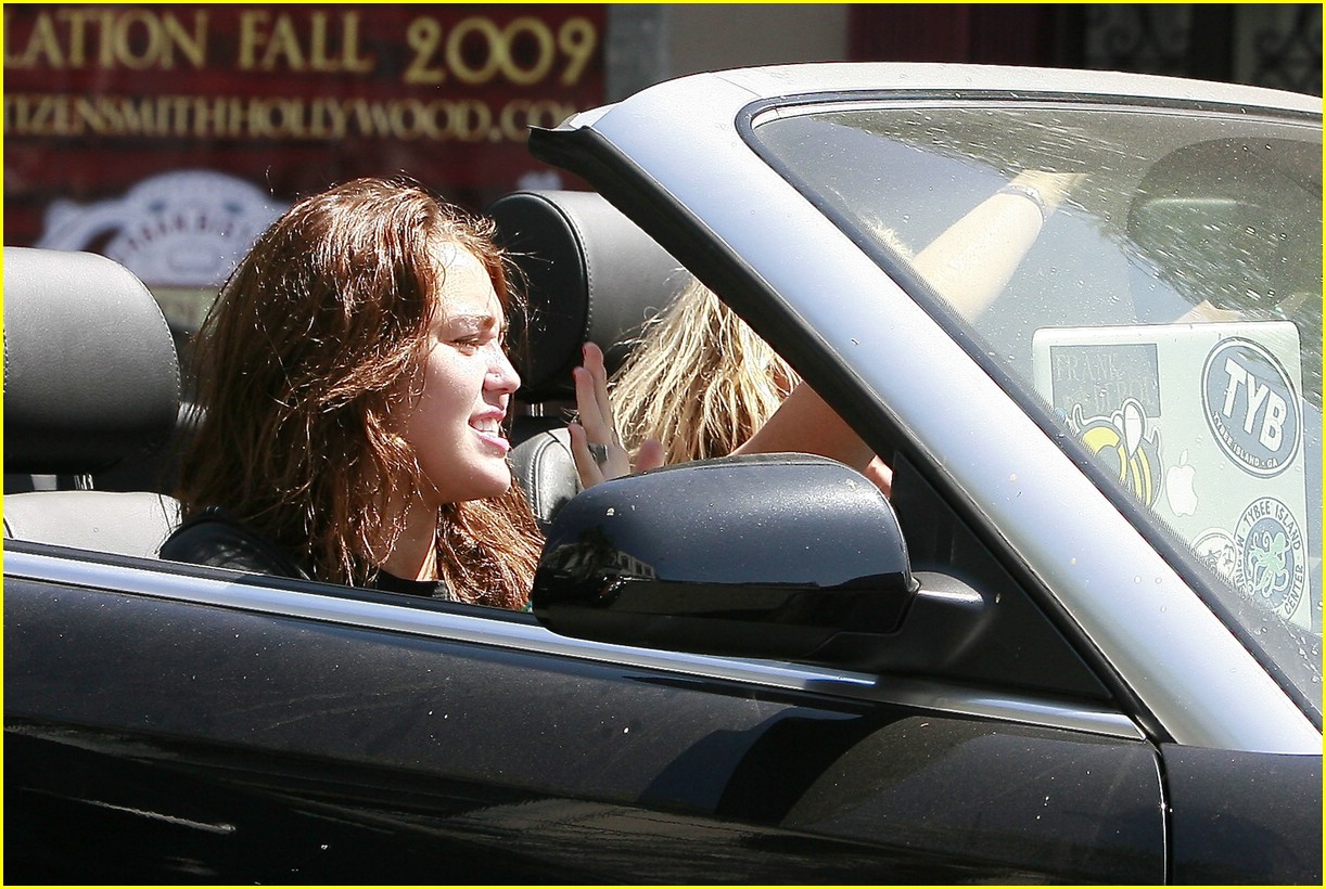 Miley Cyrus is a Car Tune