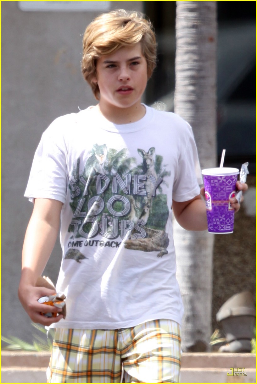 Cole Sprouse Has A Parrot Pout