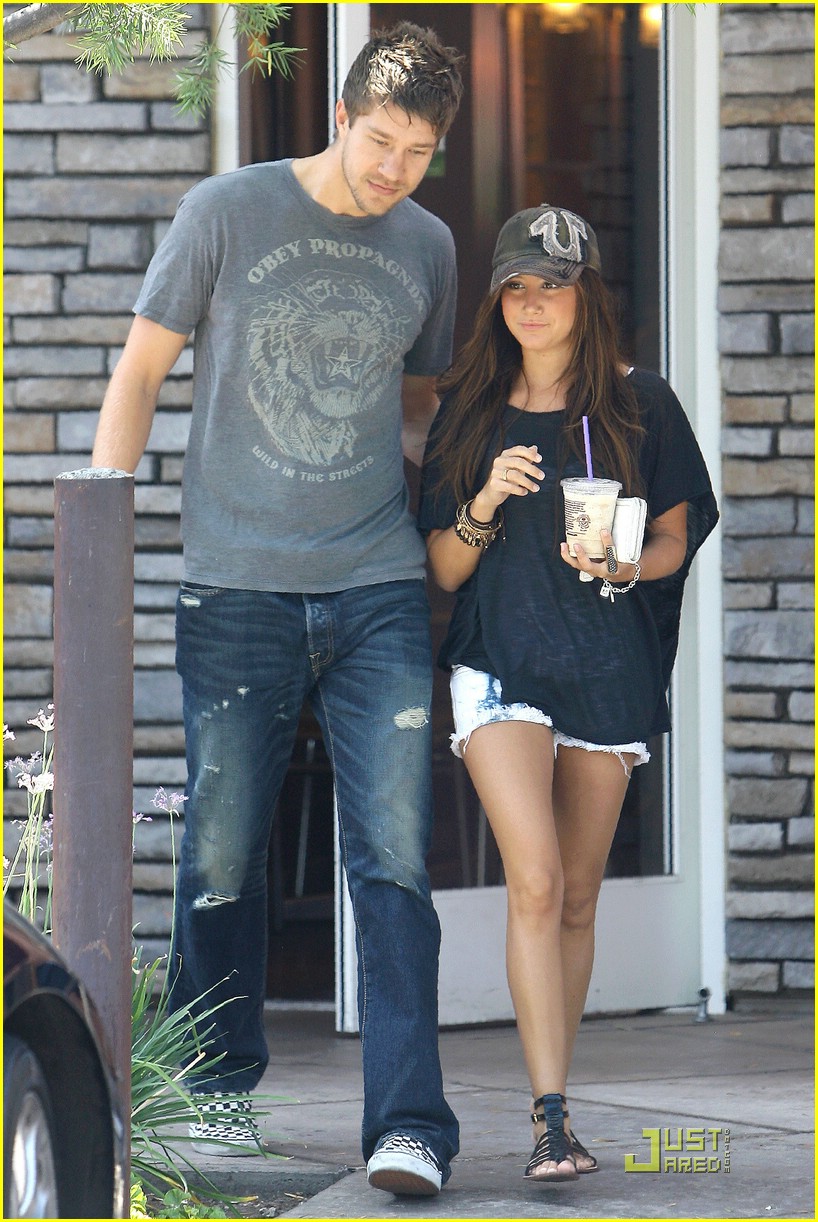 Ashley Tisdale & Scott Speer: Coffee Bean Couple