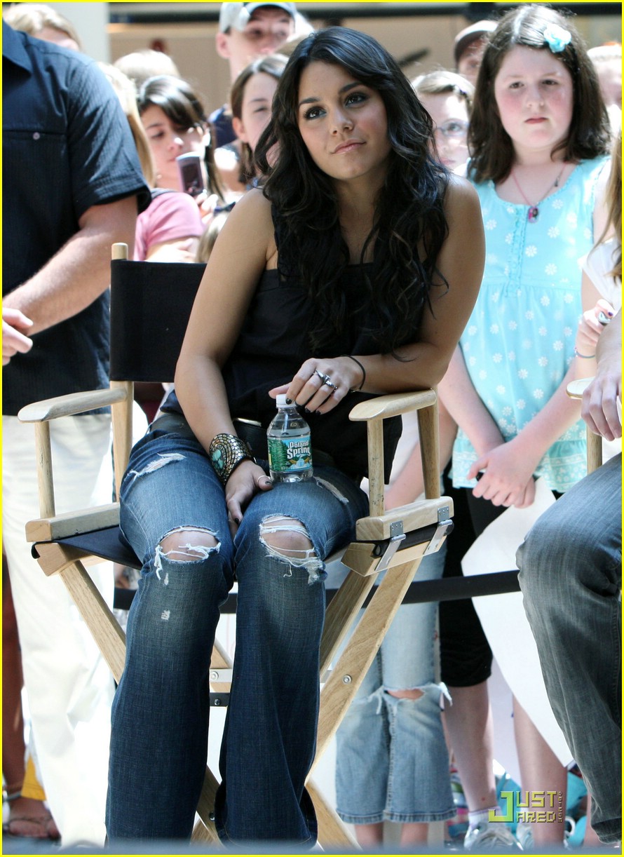 Vanessa Hudgens: Blushing in Boston