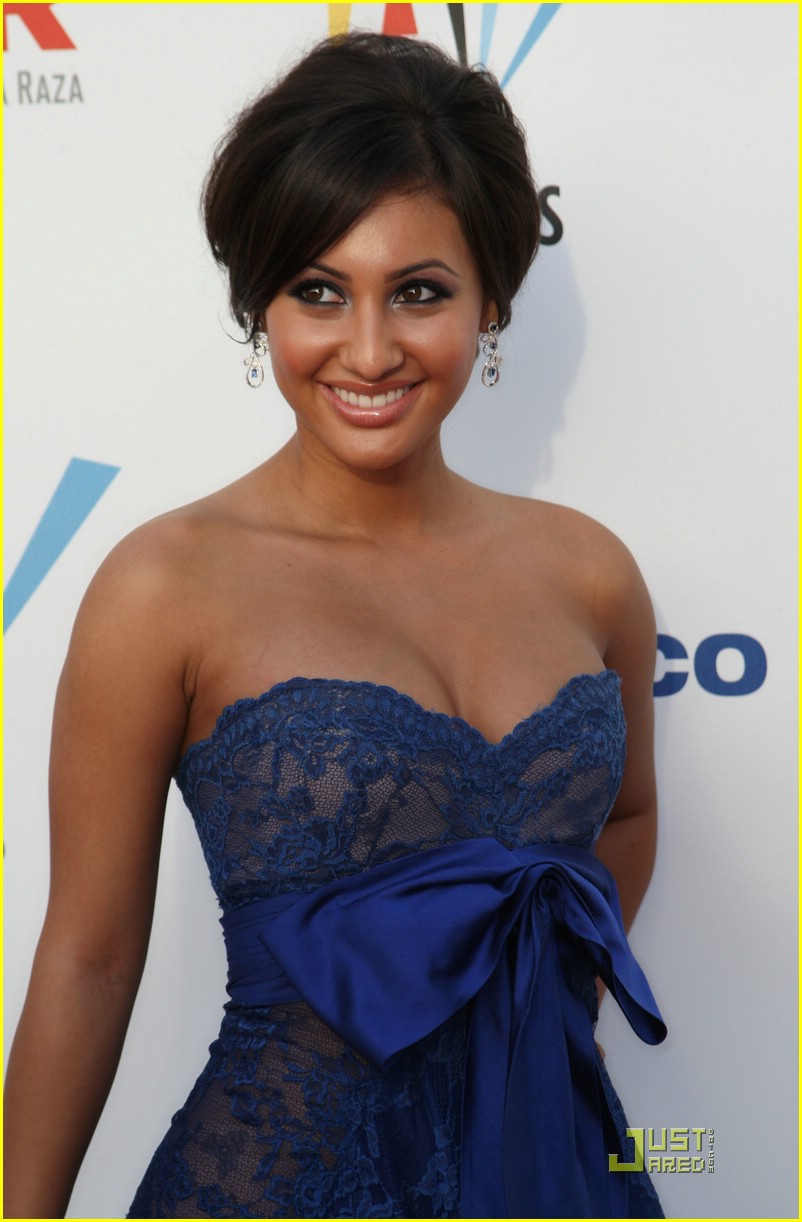 Francia Raisa is Blue Lace Beautiful