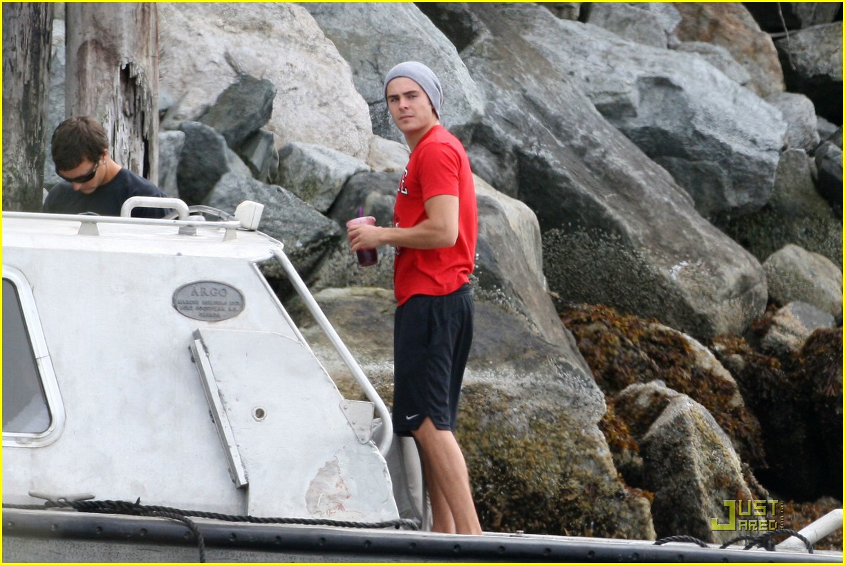 Zac Efron Slurps & Sails