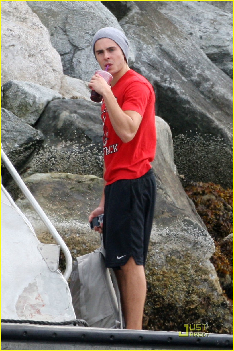 Zac Efron Slurps & Sails