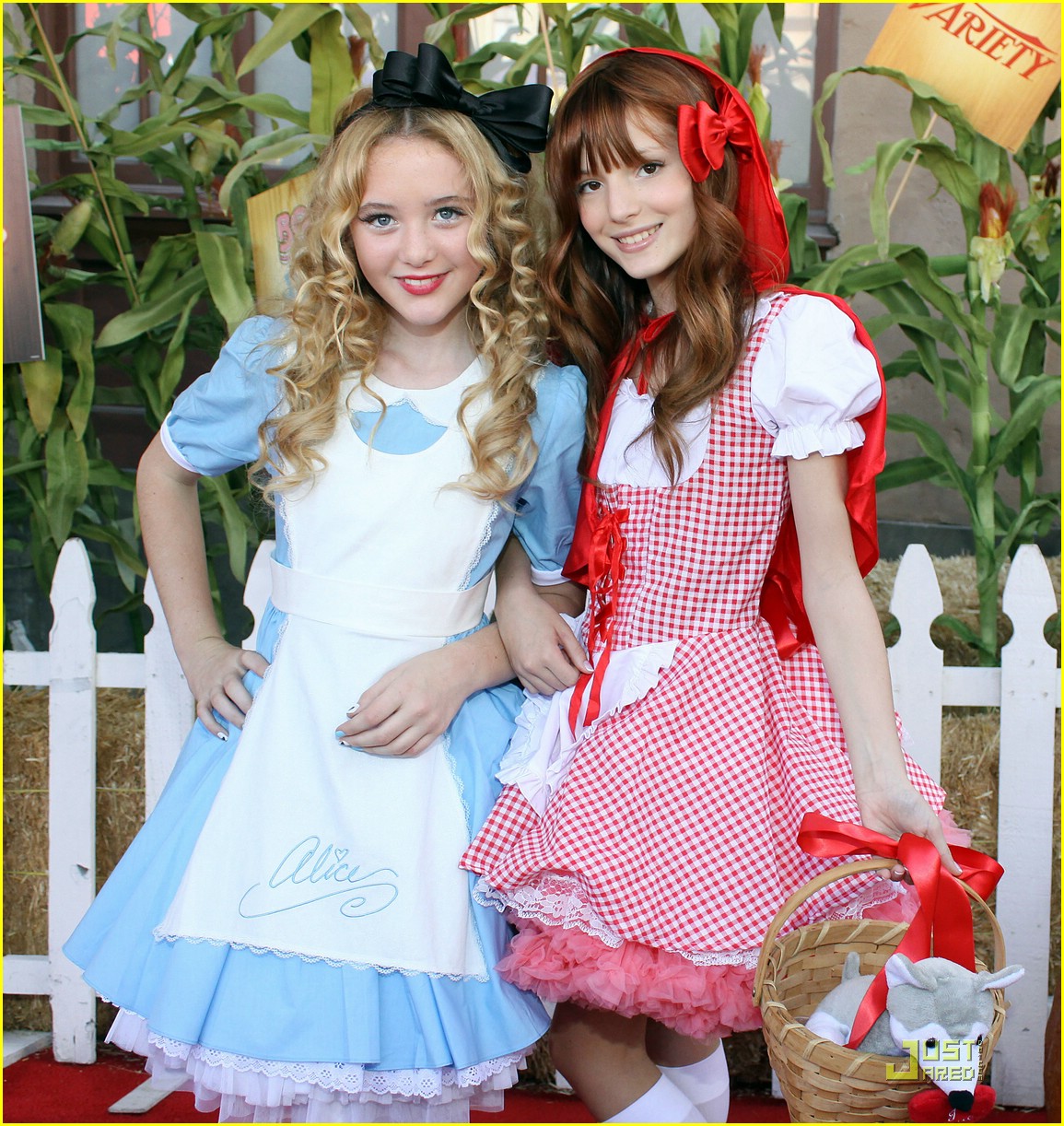 Bella Thorne is Little Red Riding Hood
