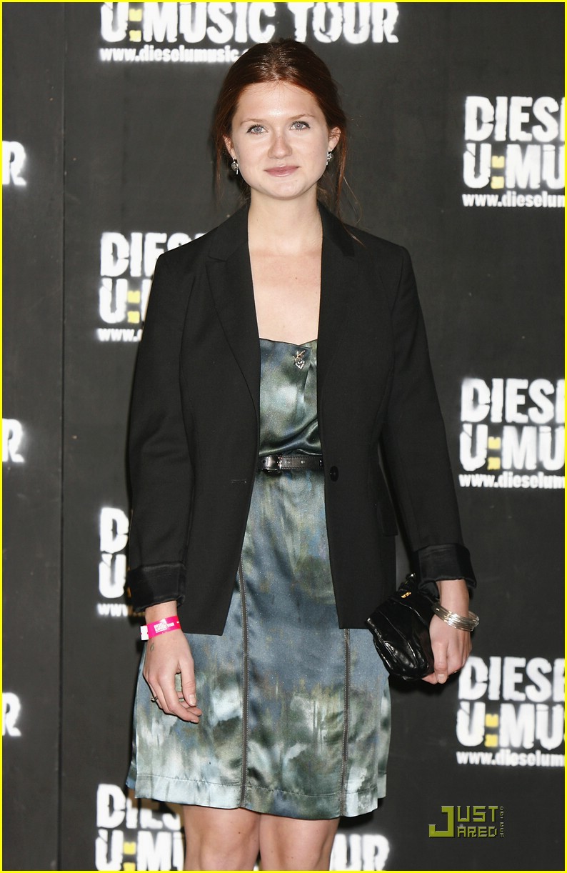Bonnie Wright is Prada Pretty