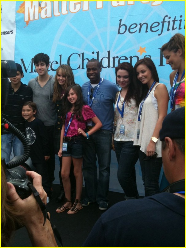 Debby Ryan & BooBoo Stewart: Party At The Pier Pals