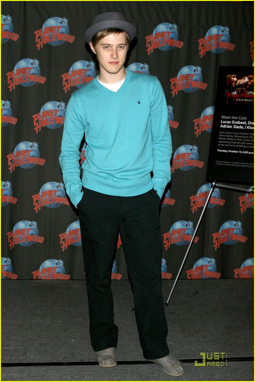 Lucas Grabeel Premieres I Kissed A Vampire