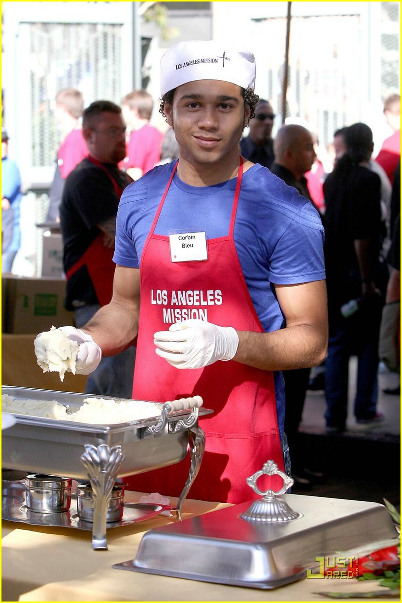 Corbin Bleu & Andrea Bowen: L.A. Mission Mates