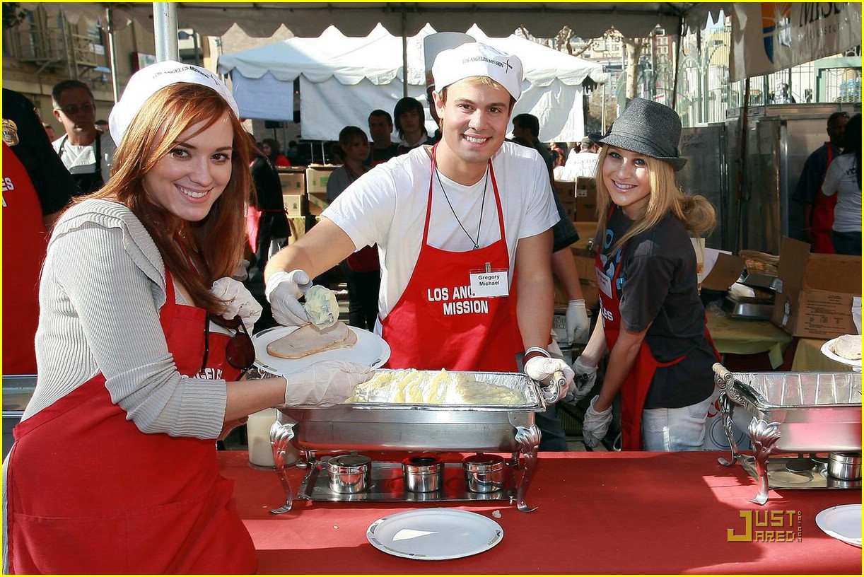 Corbin Bleu & Andrea Bowen: L.A. Mission Mates