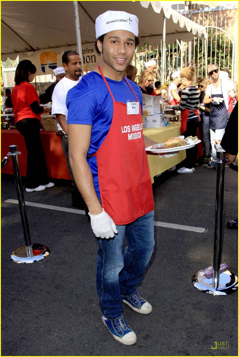 Corbin Bleu & Andrea Bowen: L.A. Mission Mates