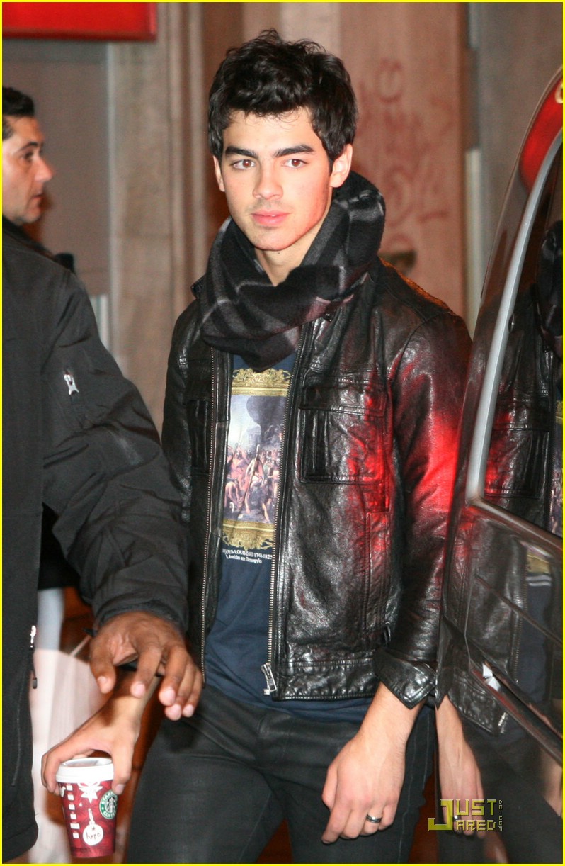 Joe Jonas Wears Jacques-Louis David