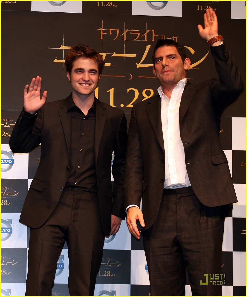 Robert Pattinson Brings New Moon To Tokyo