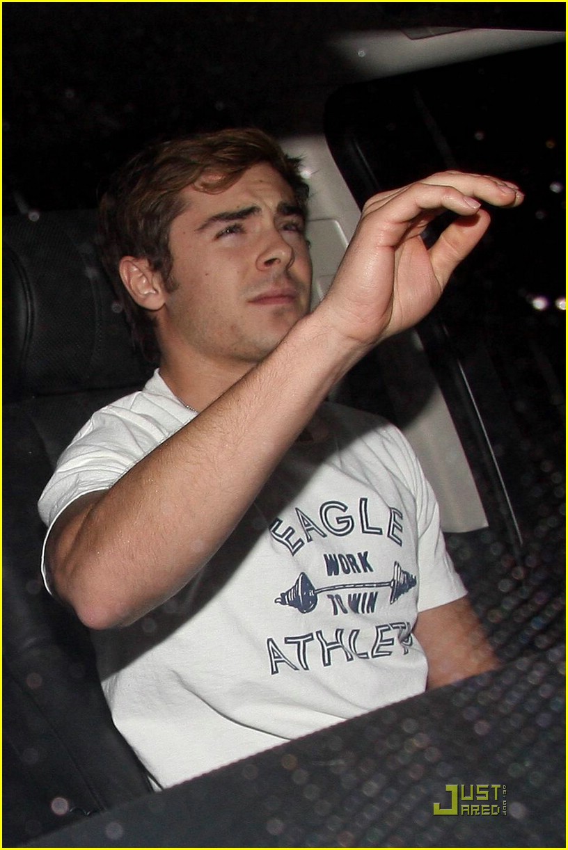 Zac Efron Picks Up The Pace