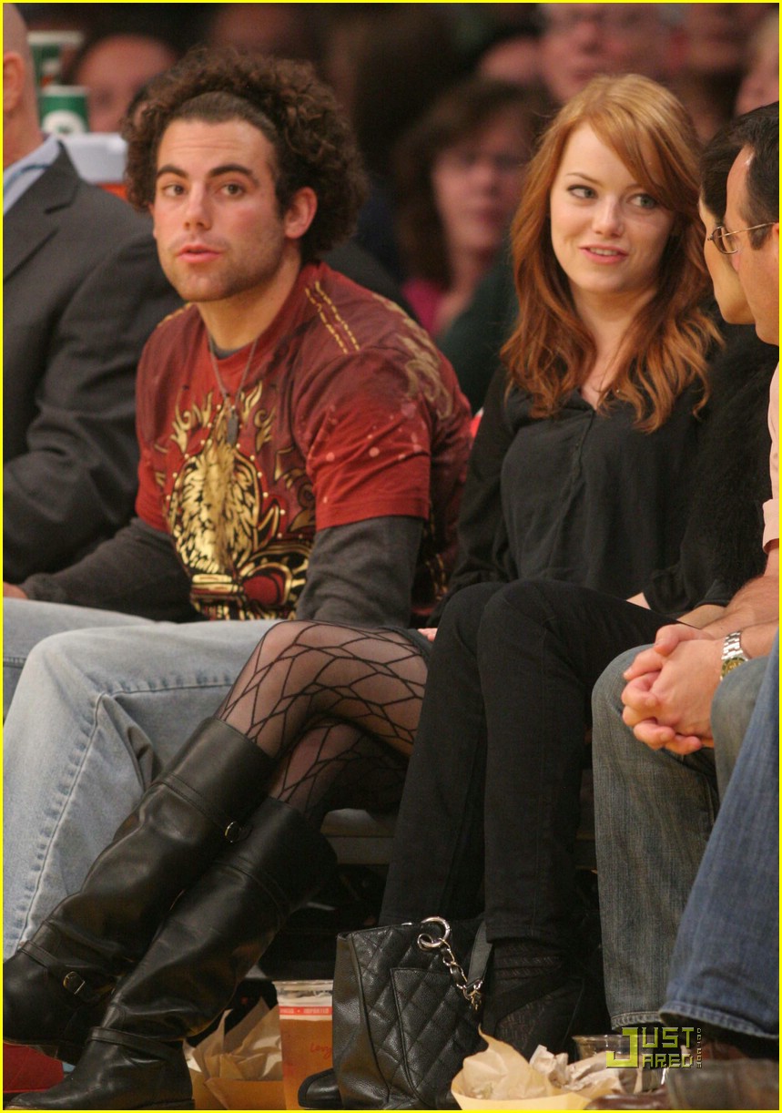 Emma Stone is a Lakers Lady