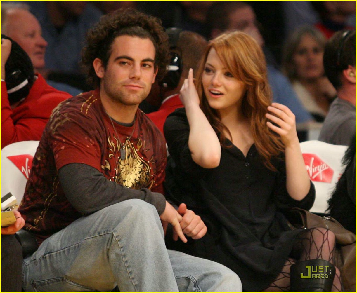 Emma Stone is a Lakers Lady
