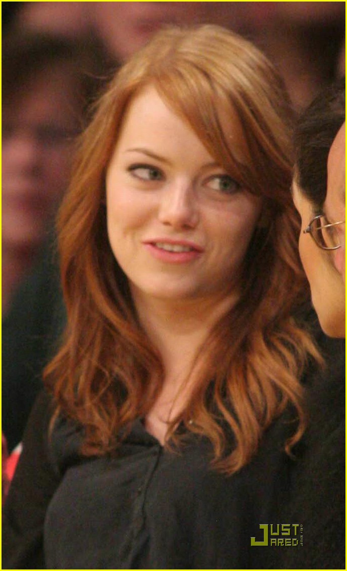 Emma Stone is a Lakers Lady